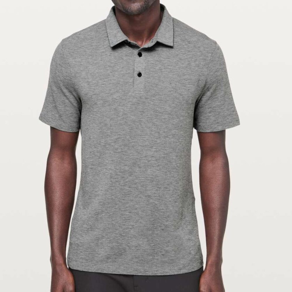 Lululemon Evolution Polo - Gray - Medium